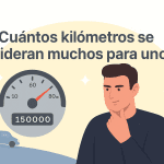¿Cuántos kilómetros se consideran muchos para un coche? 2 kilometros de coche